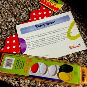 School classroom decorations & art supplies. NIB. Never used.